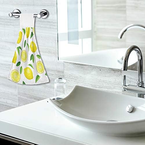 Aslsiy Summer Fresh Lemons Kitchen Towel Set of 2