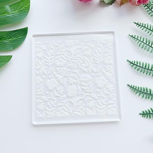 Woodland Leaf Vine Embosser - Cookie Stamp Set