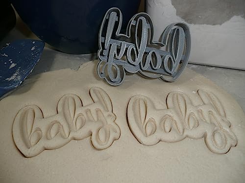 BABY WORD SHOWER GENDER REVEAL COOKIE CUTTER