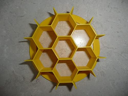 YNGLLC HONEYCOMB CONCHA COOKIE CUTTERS Set of 2 Made in USA