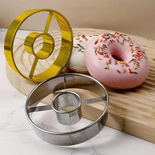 Stainless Steel Donut Mould for Baking Mini Donuts and Cookies