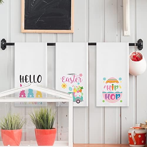 Rtteri 4-Piece Easter Bunny Kitchen Towel Set