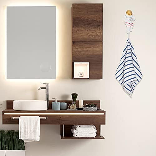 Wakauto Wall Coat Rack 2 Pcs Decorative Iron Hooks