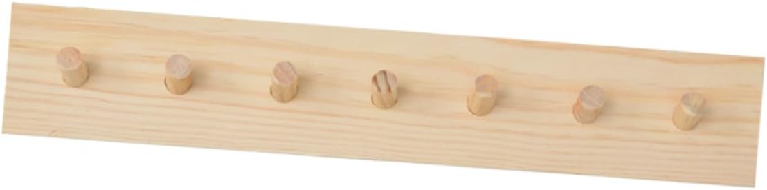 Luxshiny 1Pc Nordic Style Wooden Wall Hook