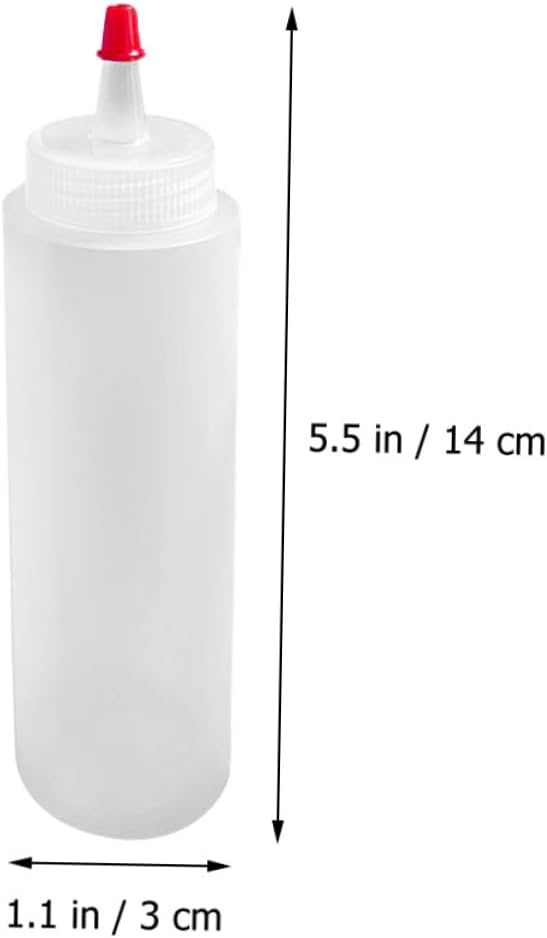 PRETYZOOM Mini Condiment Dispenser Set 2oz
