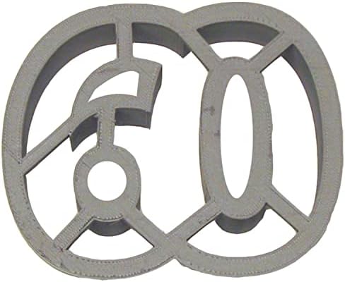 Foose Brand Number 60 Cookie Cutter 375 Inch - Durable Unique