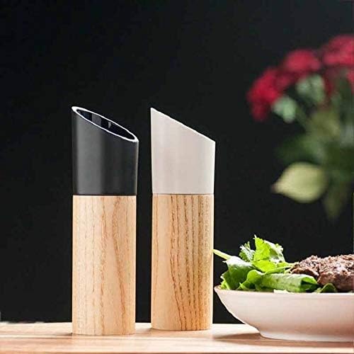 GHUJHH Spice Racks Pepper Grinder Set