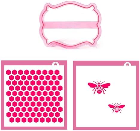 Greenwich Plaque Cookie Cutter with Stencils