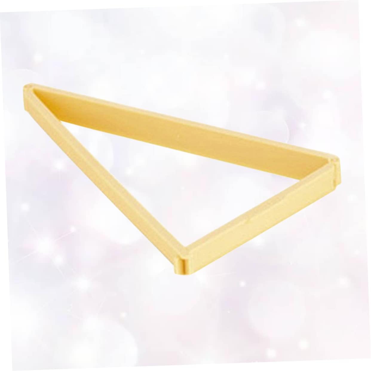 BIUDECO 2pcs Croissant Triangle Baking Cutter