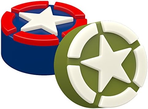 Military Star Sandwich Cookie Chocolate Candy Mold 1