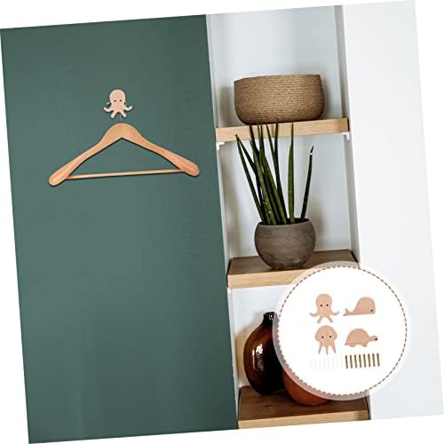 Sosoport Animal Wall Hooks with Oak Design