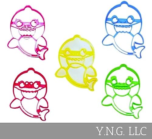 Baby Shark Family Cookie Cutters Set of 5