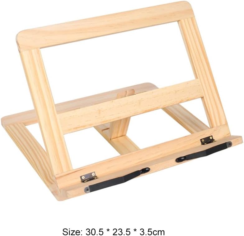 Adjustable Foldable Cookbook Stand for Home Office