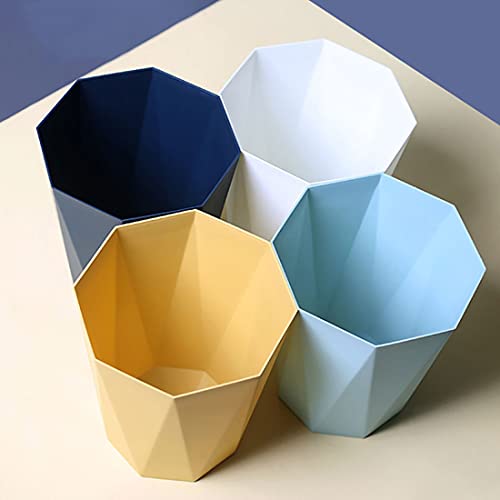 Zentto Polygon Small Trash Can Mustard Yellow