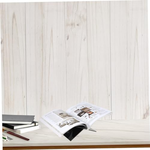 ORFOFE Minimalist Acrylic Book Holder for Cookbooks and Magazines 1