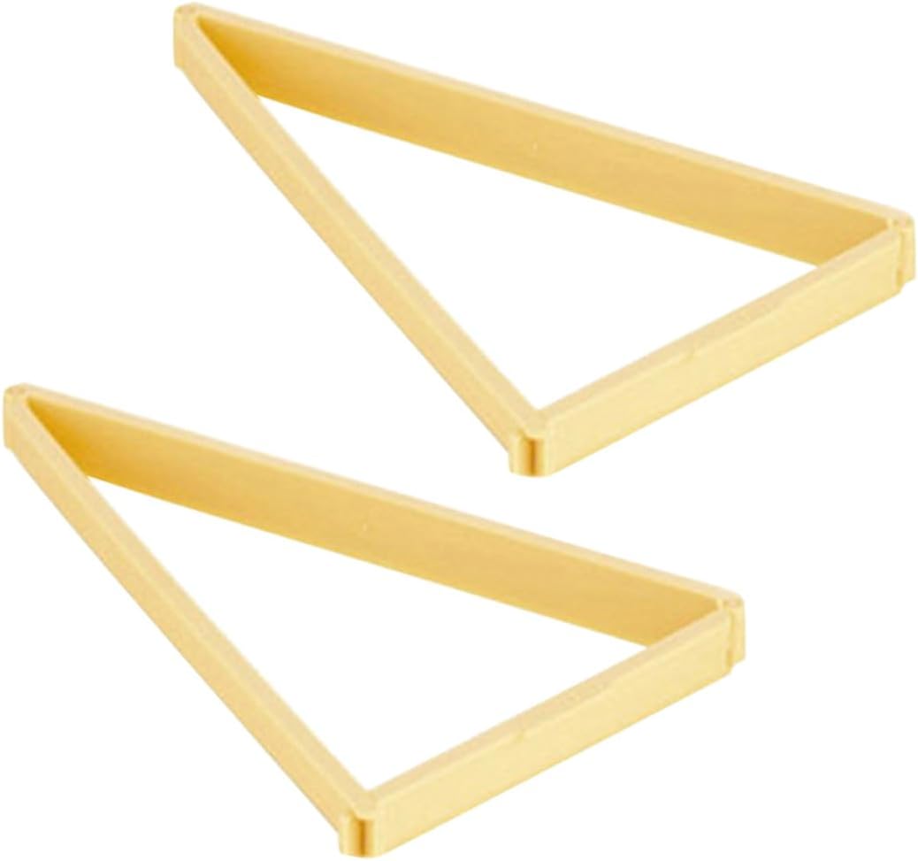 GRIRIW Set of 2 Triangle Croissant Cutters 1