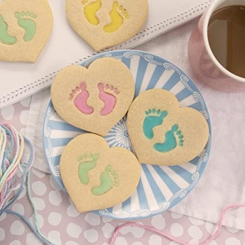 Baby Footprints Cookie Cutter - 1 Piece Bakerlogy