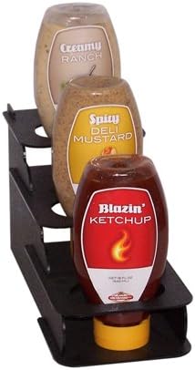 JB Plastic Condiment Squeeze Bottle Display AJB C 3-612