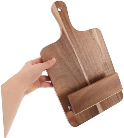 Stylish Wooden Cookbook Holder Stand for Kitchen Counter