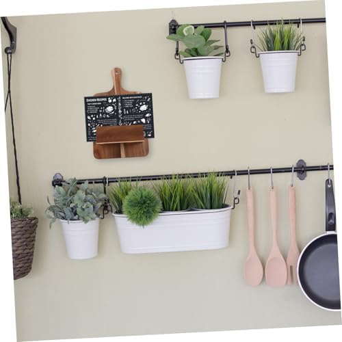 Stylish Wooden Cookbook Holder Stand for Kitchen Counter