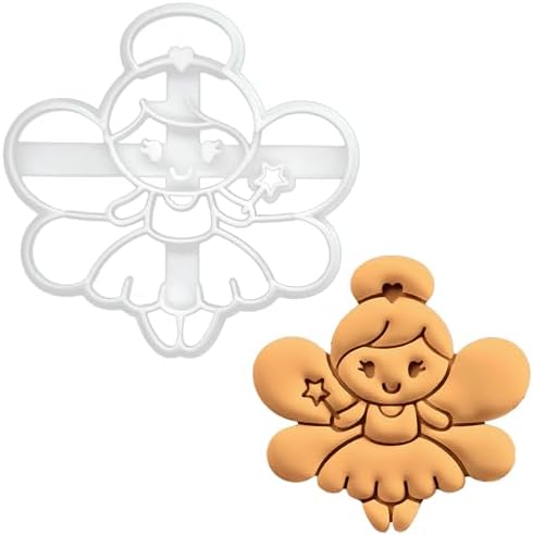 Bakerlogy Cute Fairy Cookie Cutter Set