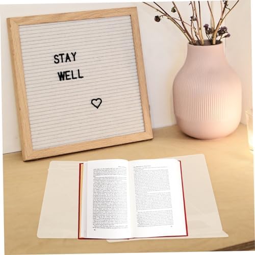 Adjustable Acrylic Cookbook Stand with Display Shelf