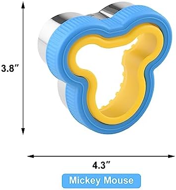 Apokney Mouse Uncrustable Sandwich Maker with 6 Shapes 1