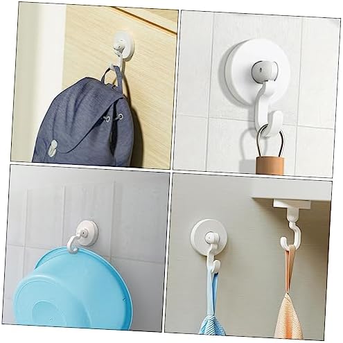 Cabilock 3Pcs Adhesive Door Hooks for Bathroom Kitchen 1