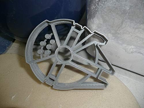 Millennium Falcon Cookie Cutter 375 Inch Food-Safe Plastic Made in USA