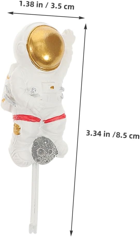 NUOBESTY Astronaut Wall Hook - Adhesive No Damage Decorative