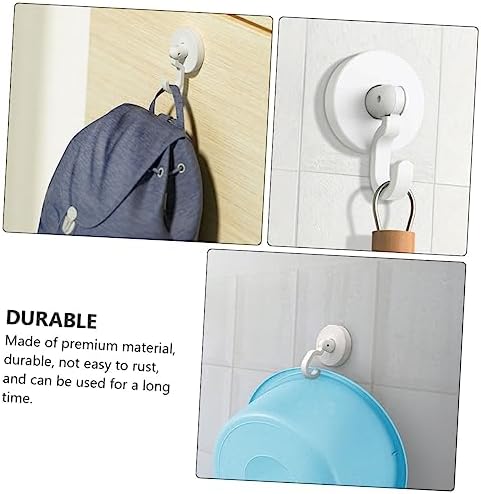 3Pcs Self Adhesive Door Hooks for Bathroom Kitchen and More