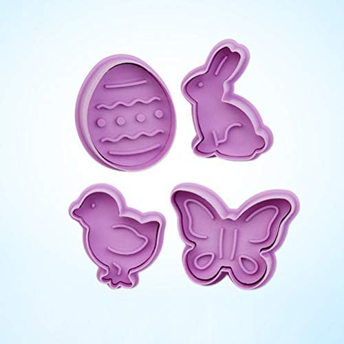 Mrisata Easter Animal Shape Cookie Cutter Set