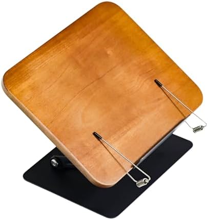 Trademark Innovations Stand SWVL Swivel Book Holder Brown 1