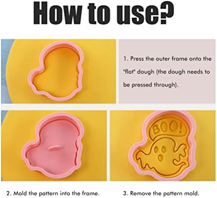 8Pcs 3D Cookie Cutters Set for Halloween Thanksgiving
