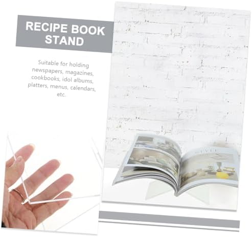 RORPOIR Recipe Book Display Stand for Kitchen