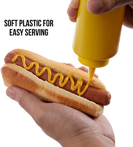 Ketchup and Mustard Squeeze Bottle Combo Pack 2-Pack