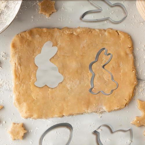 Easter Cookie Cutters Set with Bunny Chick Egg Shapes