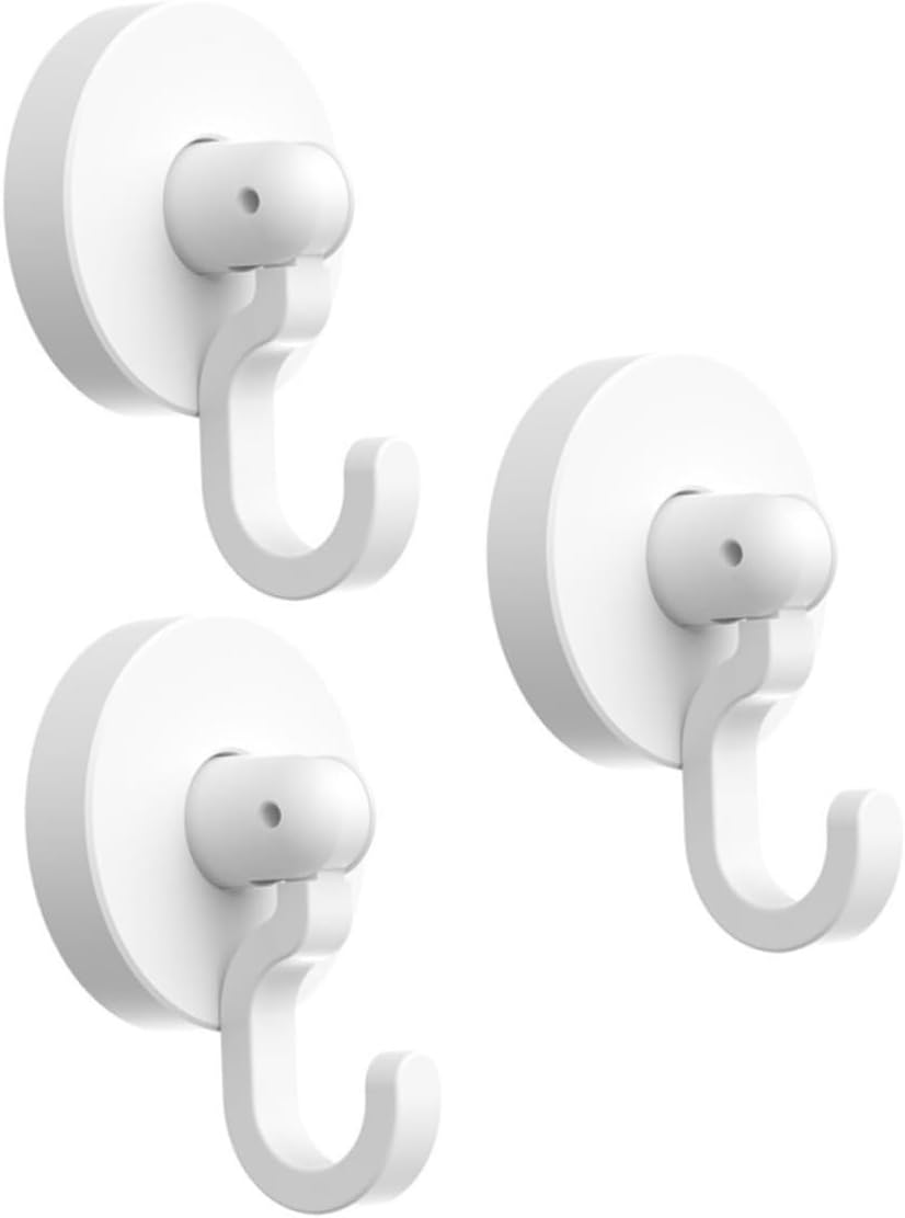 3Pcs Self Adhesive Door Hooks for Bathroom Kitchen and More