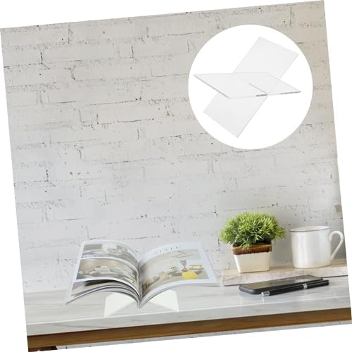 Elegant Acrylic Book Stand for Reading and Display