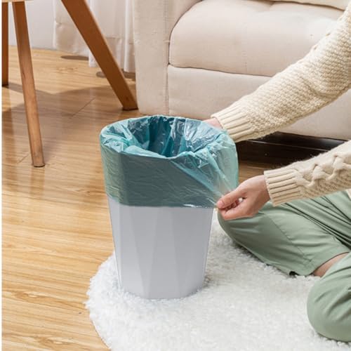 YYDSBS Polygon Small Trash Can White