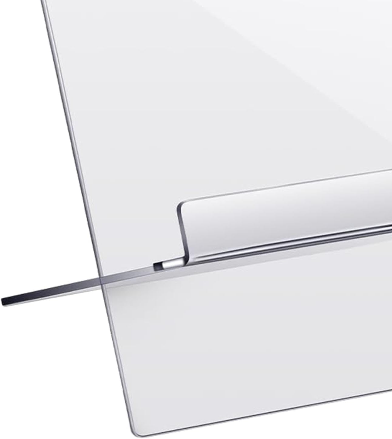 Acrylic Cookbook Holder for Kitchen Counter Clear and Adjustable
