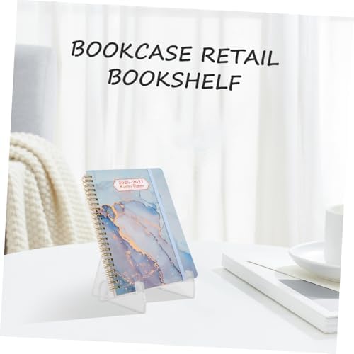 Adjustable Acrylic Bookstand for Cooking Books CDs and More