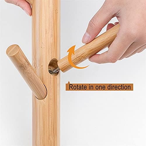 XIAOSAKU Wall Mount Coat Rack with 11 Hooks