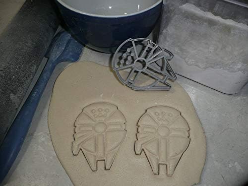 Millennium Falcon Cookie Cutter 375 Inch Food-Safe Plastic Made in USA