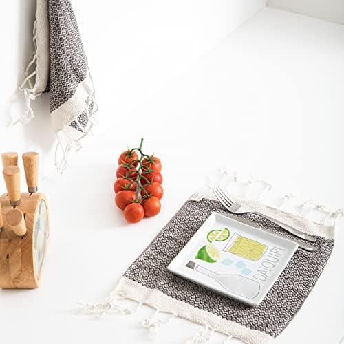 SMYRNA TURKISH COTTON Dish Towels Pack of 6 - Latte