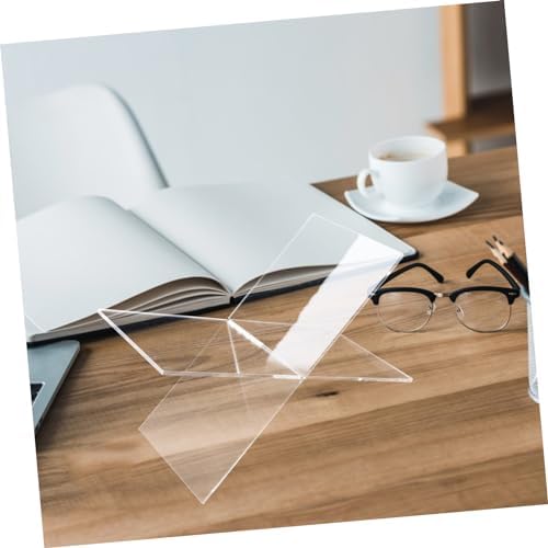 Modern Acrylic Book Stand for Kitchen and Desk