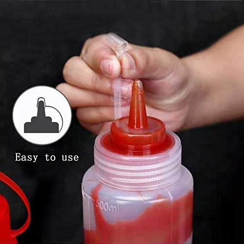 NF Yellow Condiment Squeeze Bottle for Kitchen