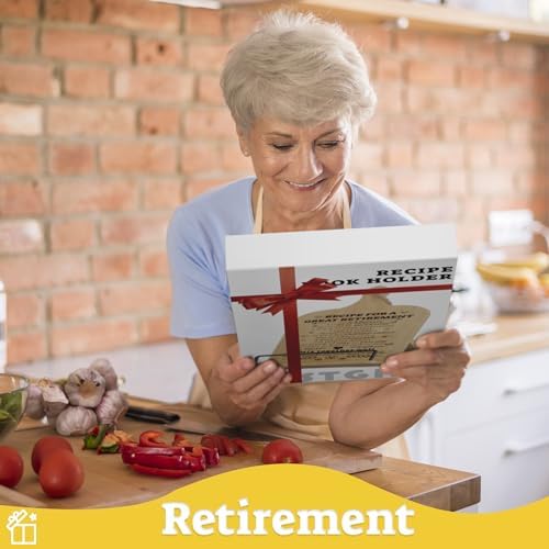 Retirement Gift for Woman Cookbook Stand
