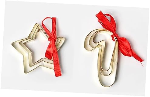 FELTECHELECTR Metal Cookie Cutters Non-Stick Baking Molds