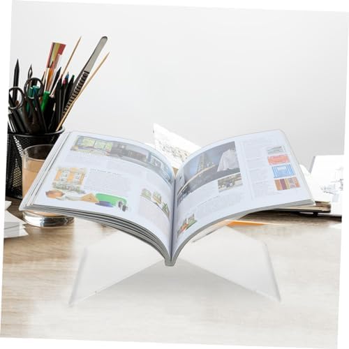 Cooking Book Stand Acrylic Holder for Kitchen Counter